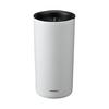 HARIO Ceramic Coated Double-Walled Vacuum Insulated Tumbler, 350mL Capacity, Keeps Drinks Hot or Cold, Swivel Lid, White CTF-350-W