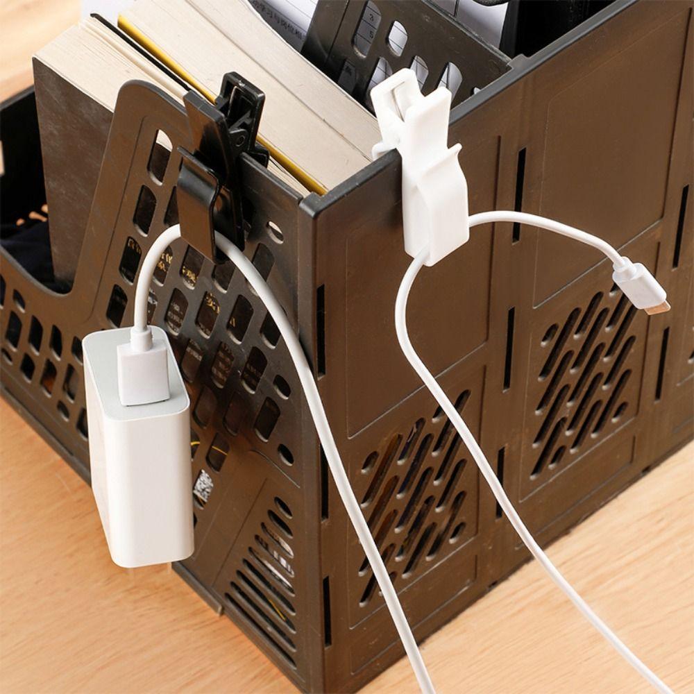 3Pcs New Reusable Cable Management Clips Multi-Purpose Mini Cord Fixed Clips Durable Wire Holder Organizer