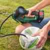 Bosch UPUMP118H Беспроводной воздушный насос, совместимый с клапанами British, American, Presta,