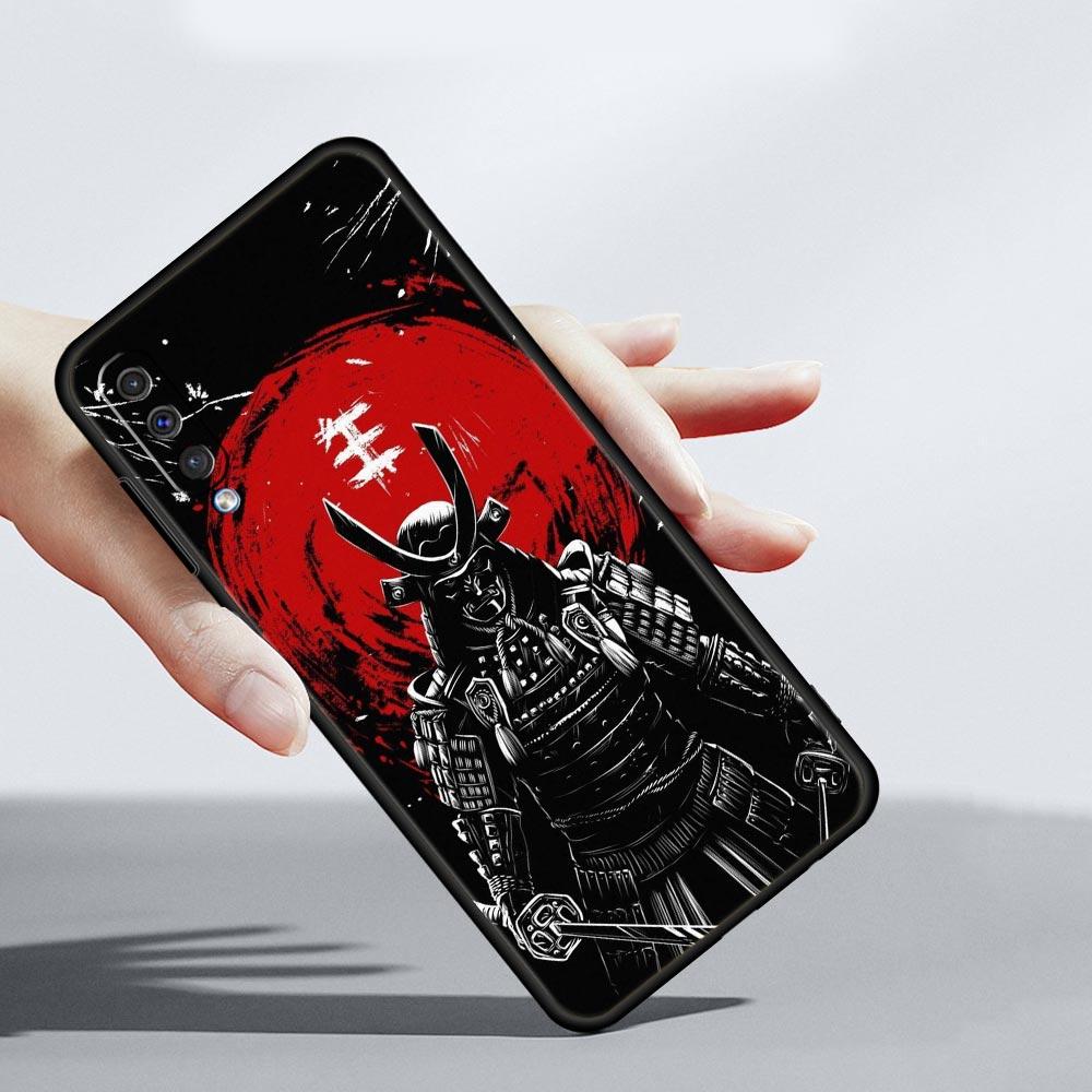 Японский Бусидо Самурай Чехол для телефона Для Samsung Galaxy A56 A36 A26 A34 A17 A16 A06 A14 A12 A54 A72 A22 A20e A52 A50 A40 A32Чехол