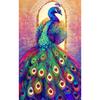 DIY Peacock 5D Diamond Painting Full Round Drill Mosaic Bird Diamond Embroidery Cross Stitch Kits Home Decor Christmas Gift
