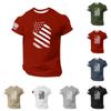 Men'S Fashionable T-Shirt, Street Casual Short Sleeved Clothing