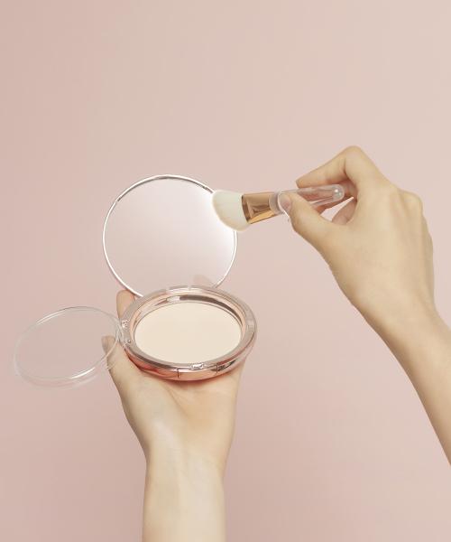 [makeup Helper] Art Pact Original Pro Finish Powder with Lovely Rachel Brush Set