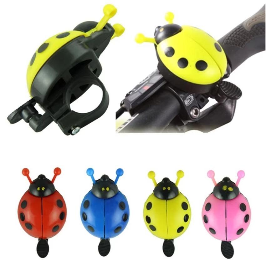 1 Pcs New Bicycle Horn Fashion Bicycle Ladybug Bell Beetle Mountain Bike Bell Horn Bike Accessories