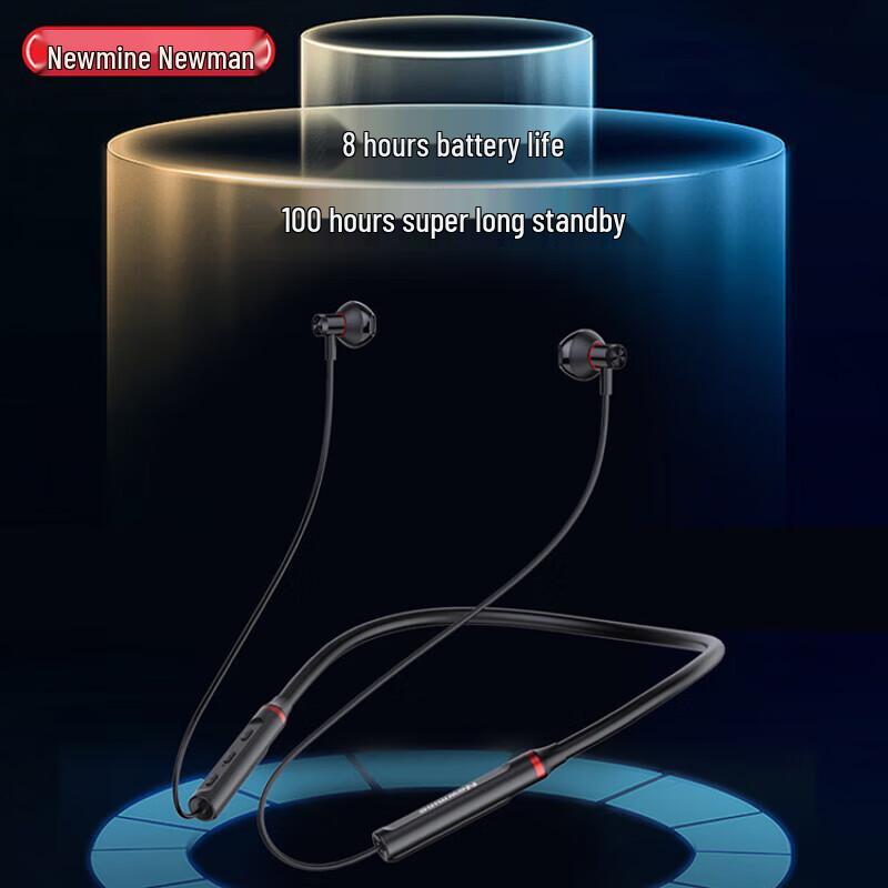 Newman H16 Wireless Neckband Bluetooth Earphones