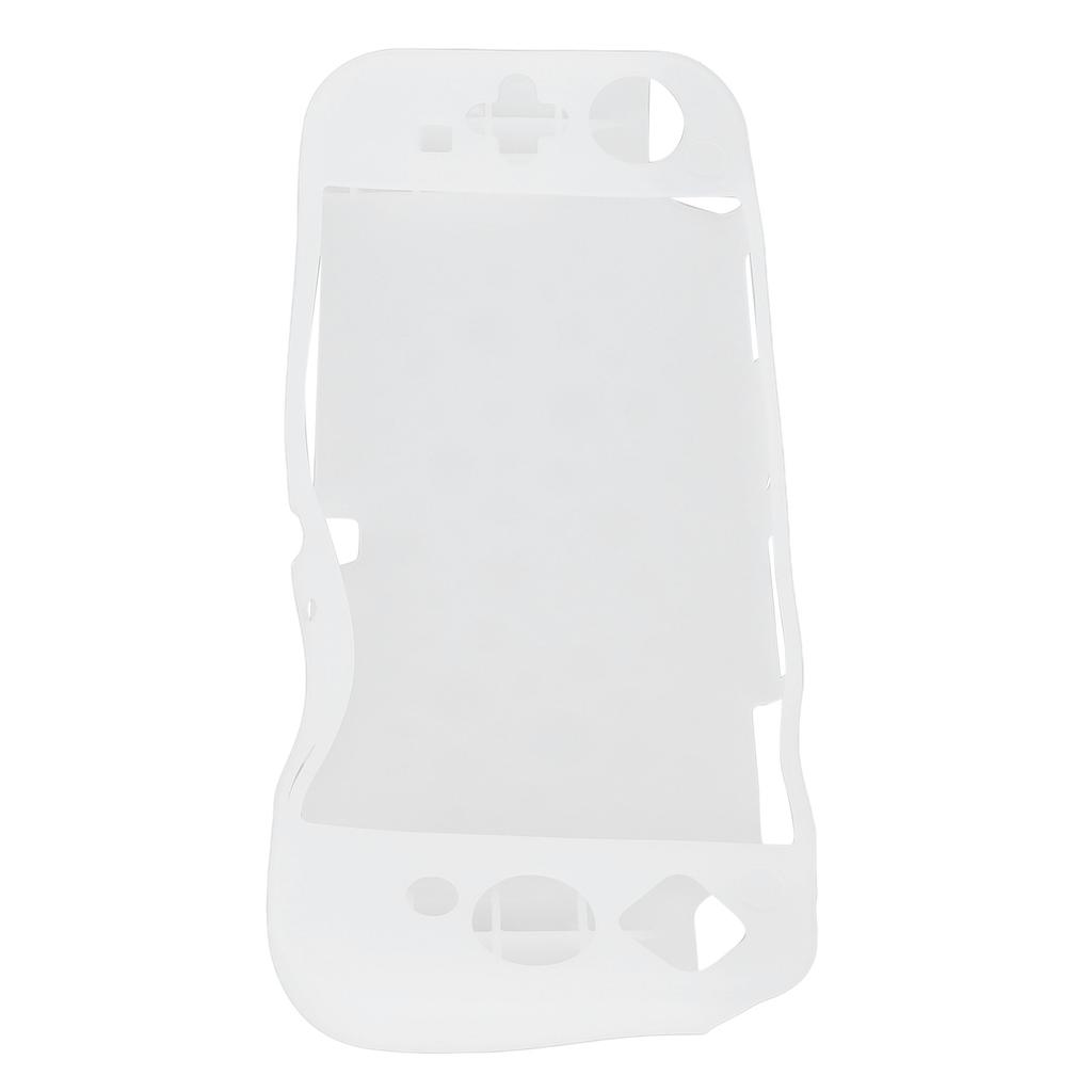 For OLED Silicone Protective Case Game Console Silicone Protective Cover White Translucent
