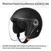 Lightweight Motorcycle Helmet Half Face Moped Helmet Protective Gear With Visor For Women Men Adventure Outdoor Riding Scooter