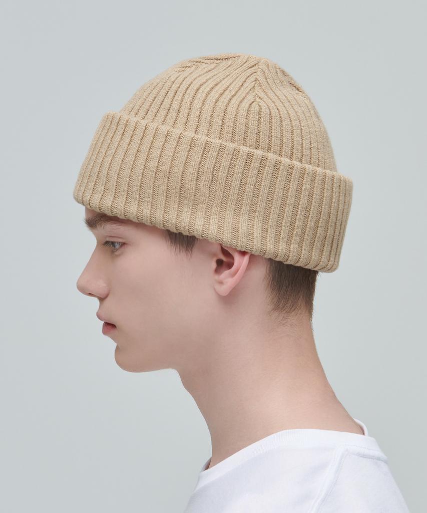 MUSINSA STANDARD Bold Knit Beanie [Beige]