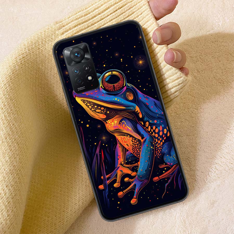 Why Are Frogs Important Phone Case For Redmi Note 13 14 15 Pro Plus 12 13C 12C 15C 9 10 10C 9T 9C 9A TPU Soft Cover Clear Cell C