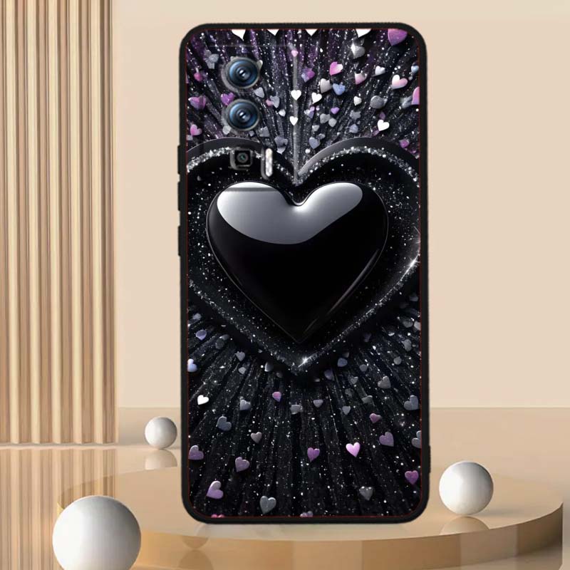 Роскошный Дизайн Любовь Искусство Для Xiaomi Redmi 12 13C 12C 13 10C 9T A2 9A 9C 7A Note 10S 8T 10 9 8 Pro 4G 5G Черный Чехол для Телефона