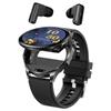 Смарт-часы T98 Беспроводные наушники 2 в 1 TWS Bluetooth-наушники Фитнес-трекер Шумоподавление Музыкальная гарнитура Смарт-часы