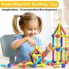 Bricks Magnetic Construction Puzzle Toy Movable Magnetic Sticks Montessori Toy  Fan Love Gifts