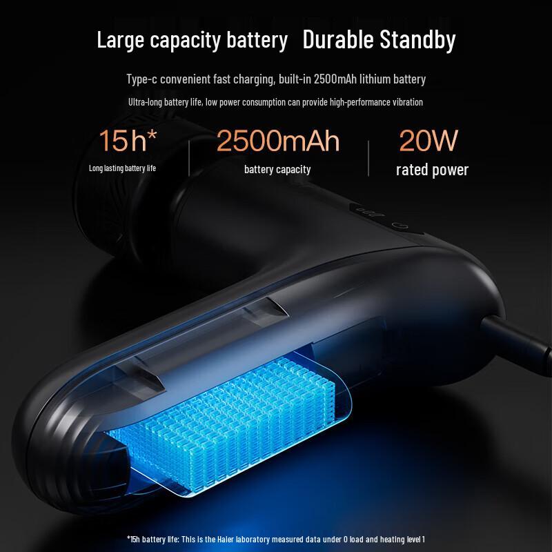 Haier Precision Massage Gun with Hot/Cold Compress