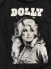 Dolly Parton Black Graphic Black Unisex All size shirt P268