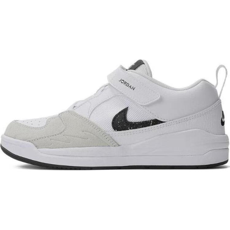 Air Jordan Stadium 90 PS White Cool Grey Black Kids Sneakers Wolf-Grey DX4398-112