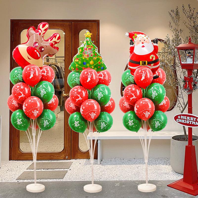 Christmas Luminous Balloon Decorations for Trees, Tables, and Window Displays