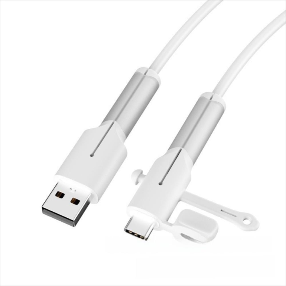 Protective Cap Type C Charger Cable Protector Soft Silicone Silicone Cover Data Line Protection