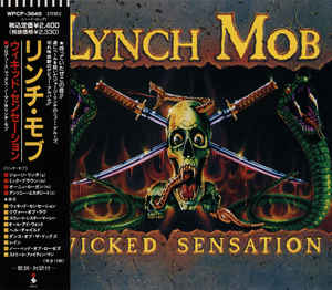 CD LYNCH MOB Wicked Sensation WPCP3848 ELEKTRA 1990 Япония Рок Б/у