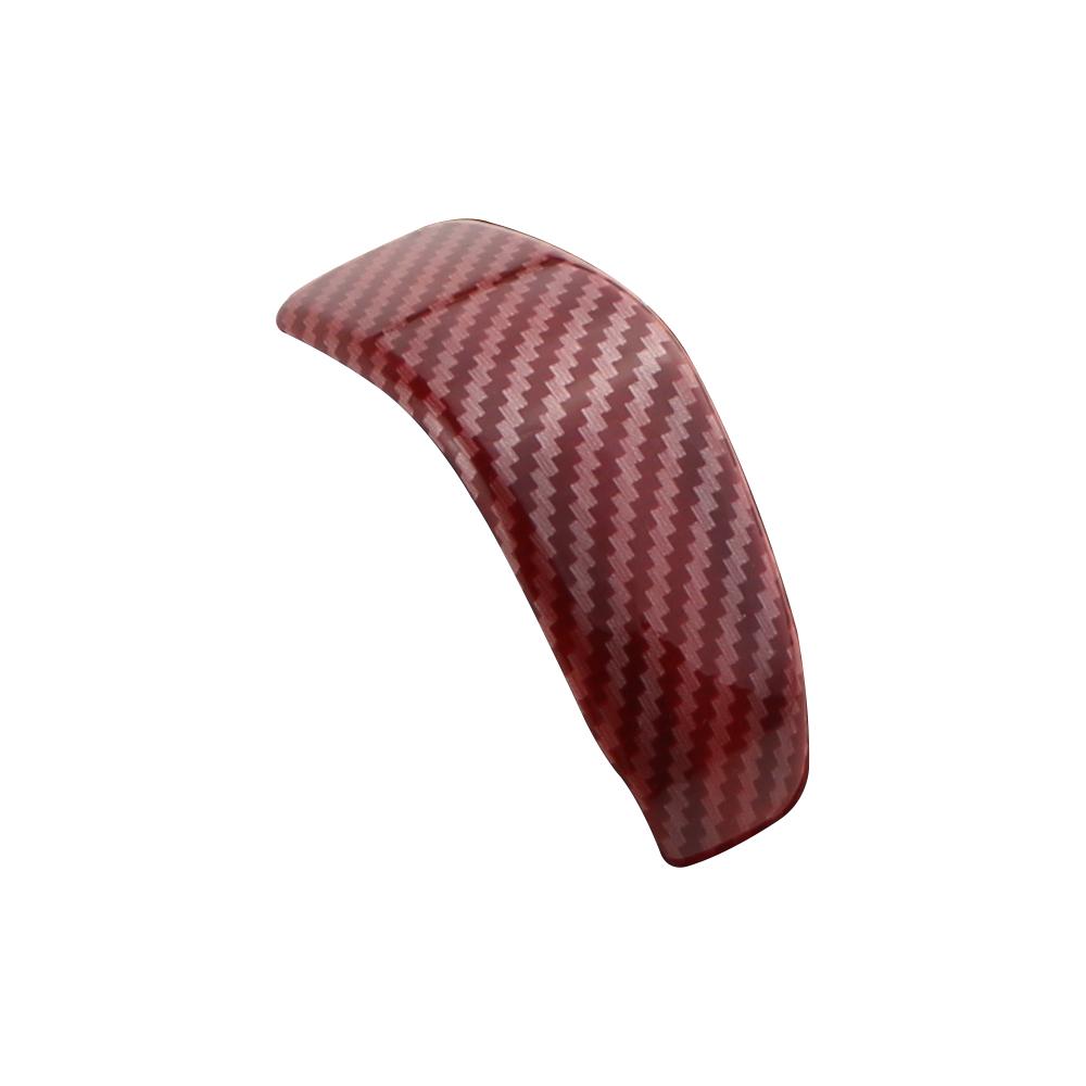 Carbon Fiber Color Interior Gear Shift Knob Decorator Cover for Ford Ranger Raptor Everest Endeavour 2019 2020 2026