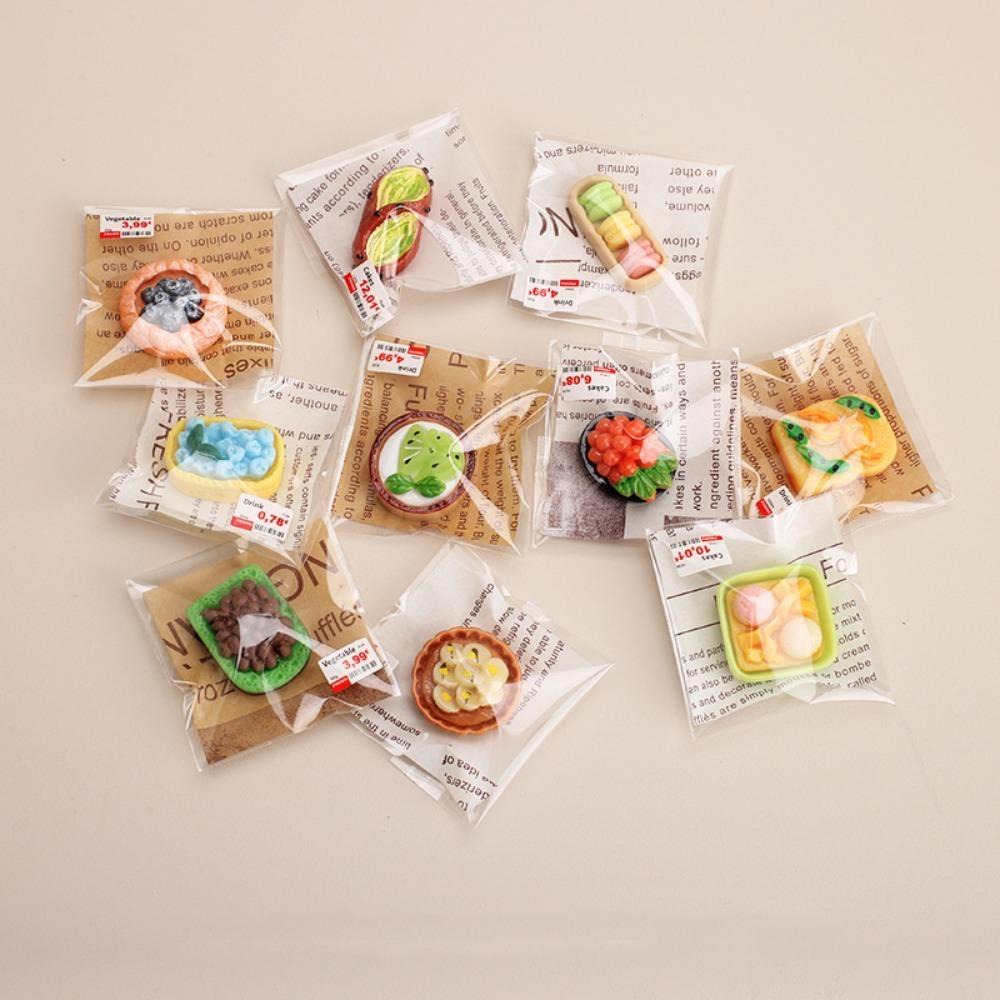 20pcs Breads Simulation Mini Cakes Pastries Play House Toy Miniature Simulation Desserts  Children