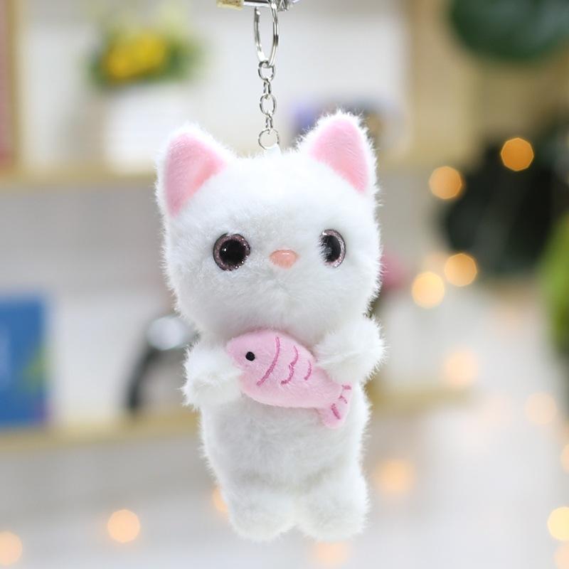 Плюшевая игрушка Счастливый кот Креативная подушка для сна Кукла животное Игрушка кошка Подарок на день рождения