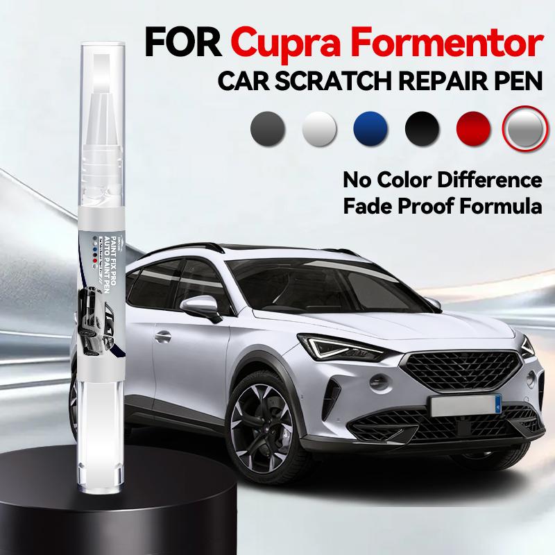 Ремонтный маркер для краски автомобиля для CUPRA Formentor 2020-2025, аксессуары для ремонта царапин на краске, синий, бронзовый, красный, белый, черный, синий Фьорд