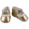 8cm Size Reborn Doll Shoes Ruffle Design Baby Doll Shoes Mini Gossip Shoes  Cotton Toy Bear