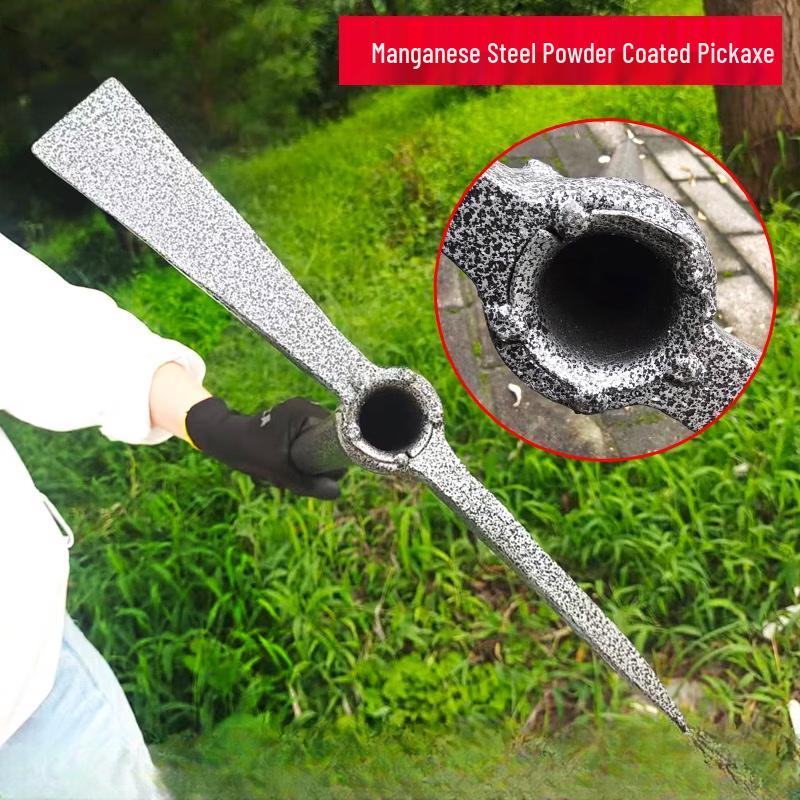 Manganese Steel Multi-Function Pickaxe Tool