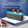 Портативный ящик для хранения и зарядное устройство для GoPro Hero 13 Canmera, отсек для зарядки аккумуляторов для аксессуаров экшн-камеры Go Pro