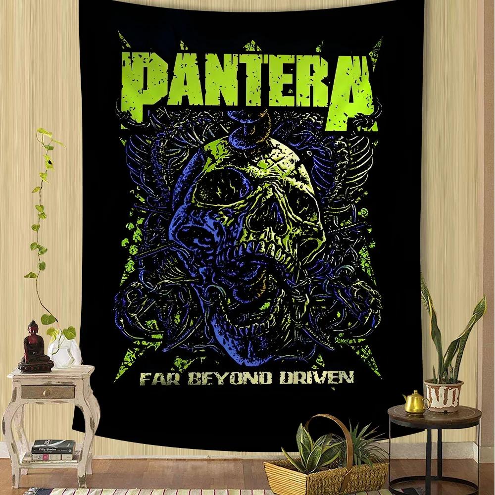 PPantera FFar BBeyond DDriven DIY Настенный Гобелен Подвесной Таро Хиппи Настенные Ковры Комната Домашний Декор