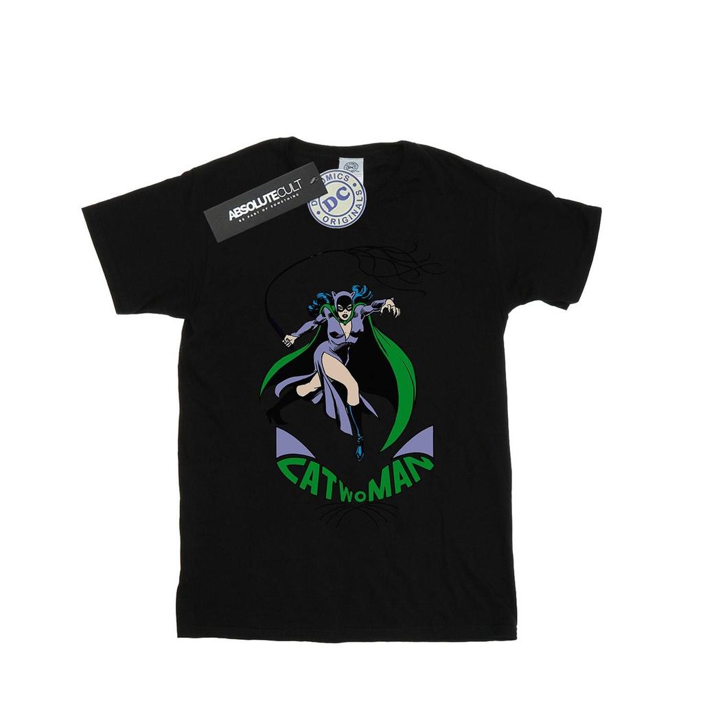 DC Comics Mens Catwoman Whip T-Shirt