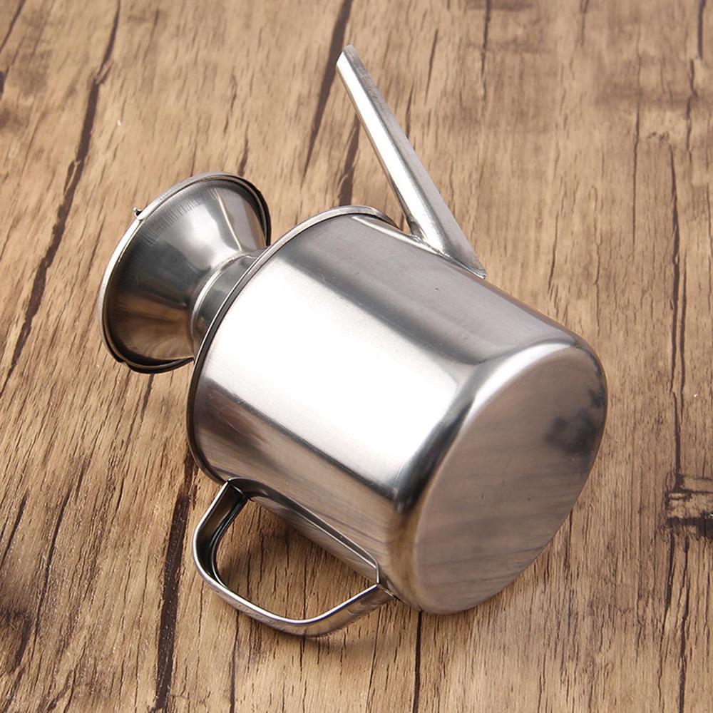 500ml/800ml Stainless Steel Oil Can Stainless Steel Multipurpose Condiment Storage Kitchen Use