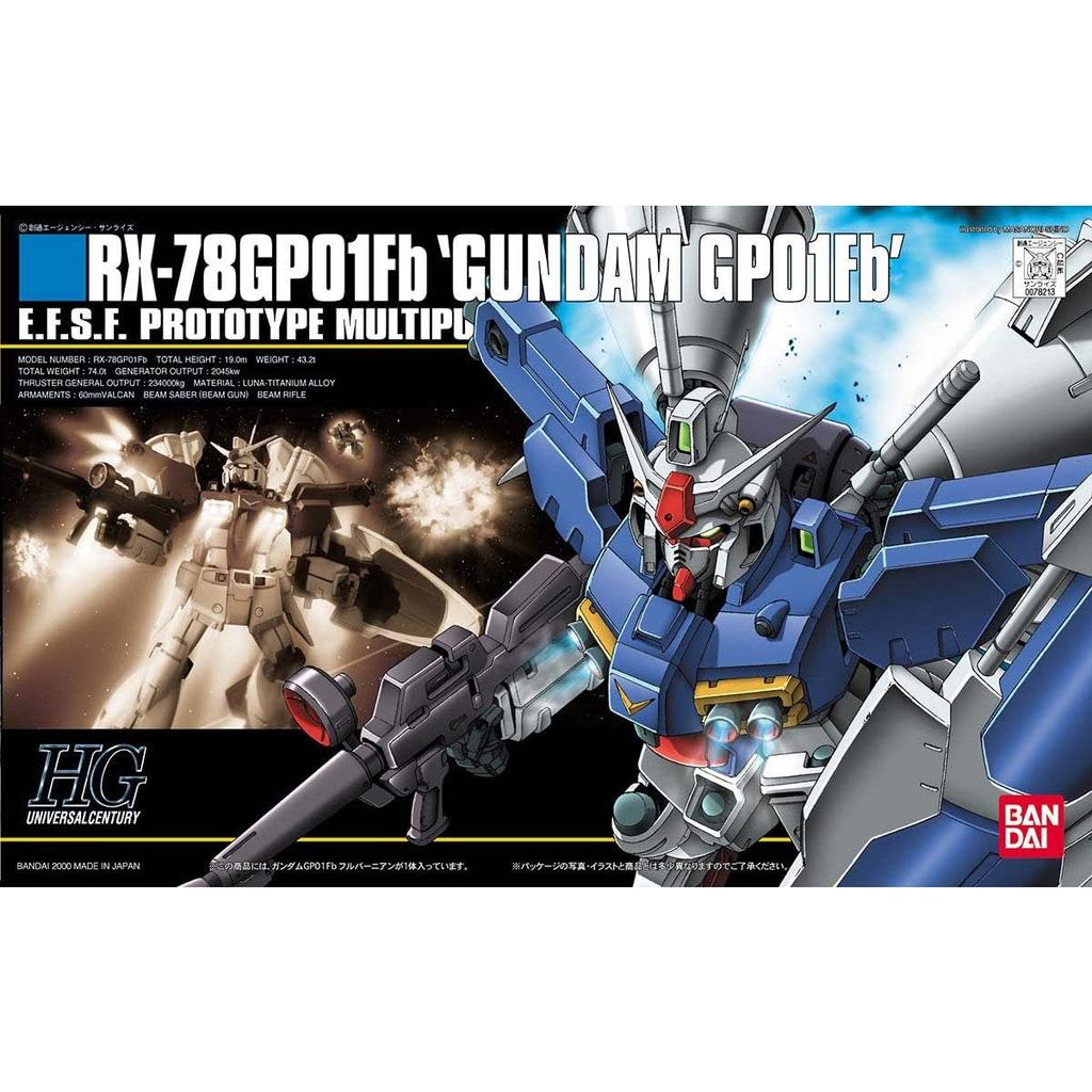 HGUC Gundam Plastic Model 1/144 GP-01Fb