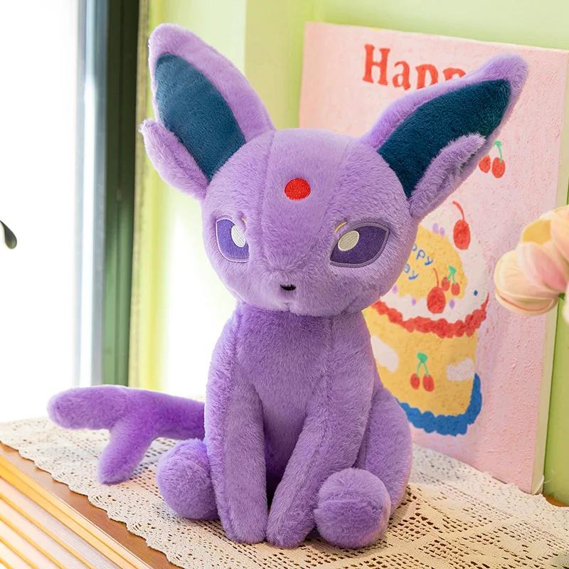 30 70cm Espeon Plush Toy Cute Anime Pillow Doll Soft Stuffed Animal Gift For Kids