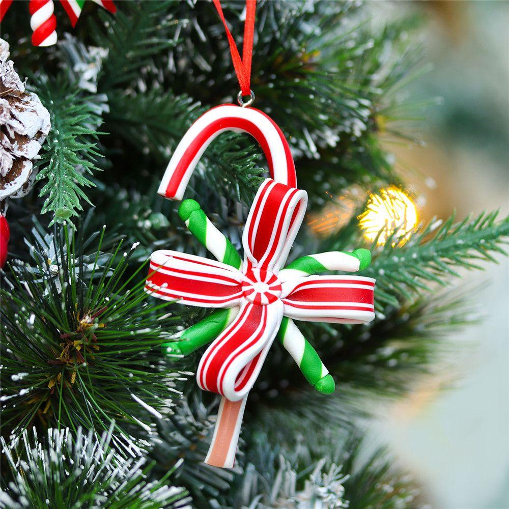 Decor Fake Candy Canes Candy Cane Hanging Decorations Lollipop Ornament Christmas Candy Ornaments