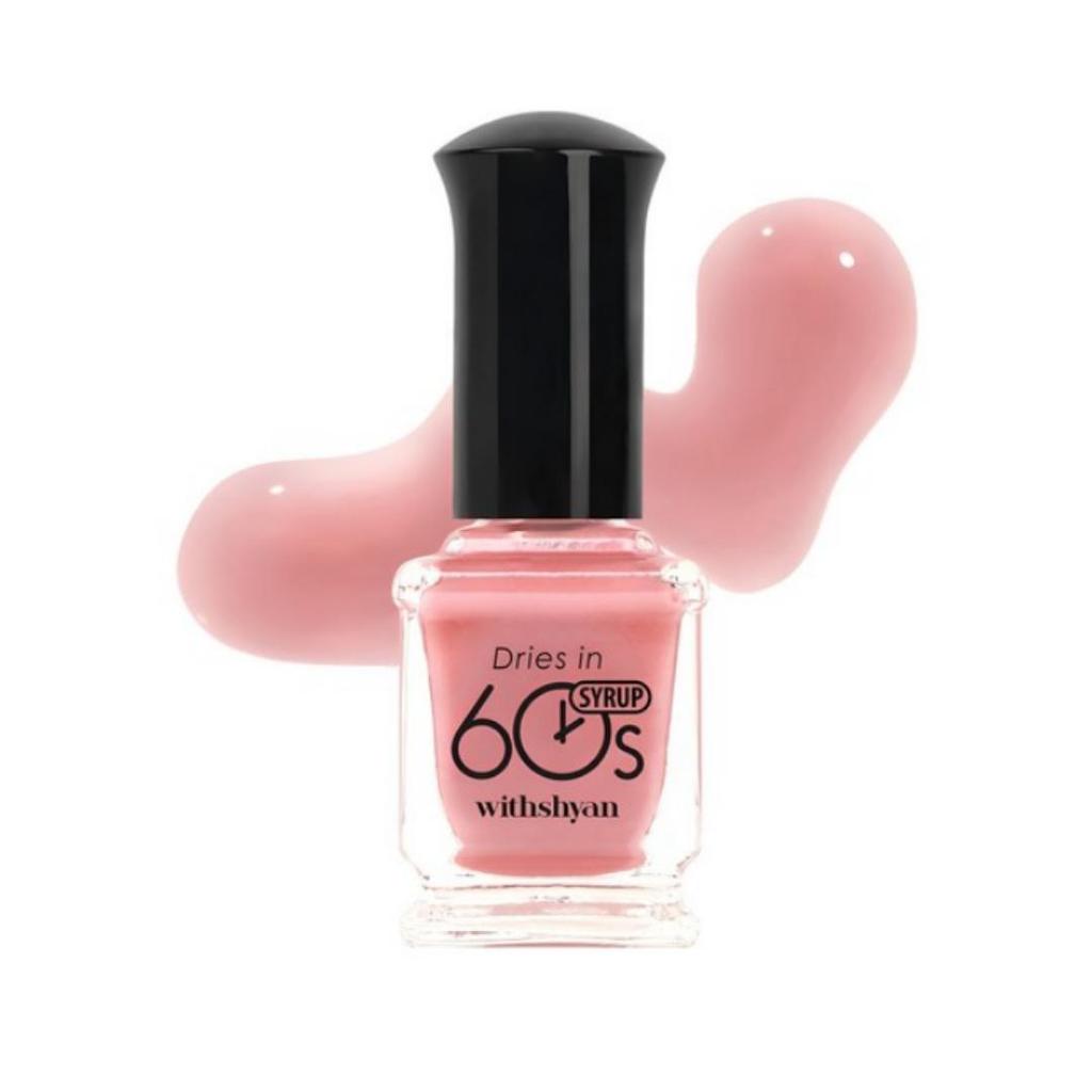 WithShyan Syrup Type Полупрозрачный 60-секундный лак для ногтей