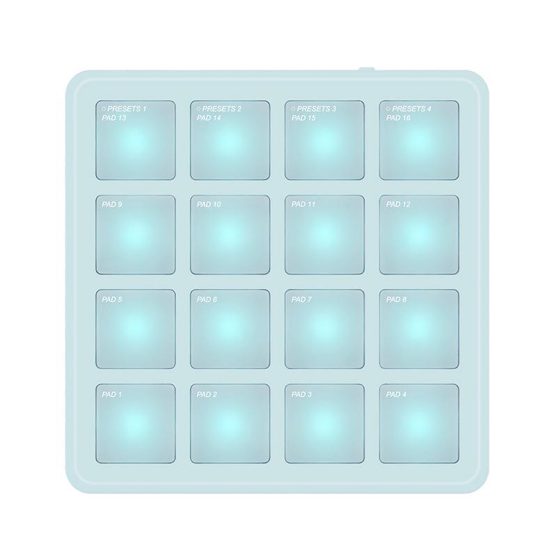 Portable RGB MIDI Drum Pad DJ Keyboard Controller