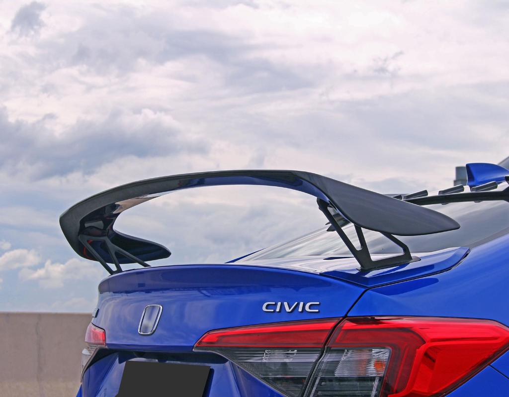 22- Civic Hatchback TR Одиннадцатого поколения, задний спойлер с креплениями – Неразрушающий верхний спойлер, дефлектор