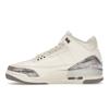 Air Jordan 3 Retro Sail Metallic Silver Женские кроссовки Кремовый Цементно-Серый CK9246-100