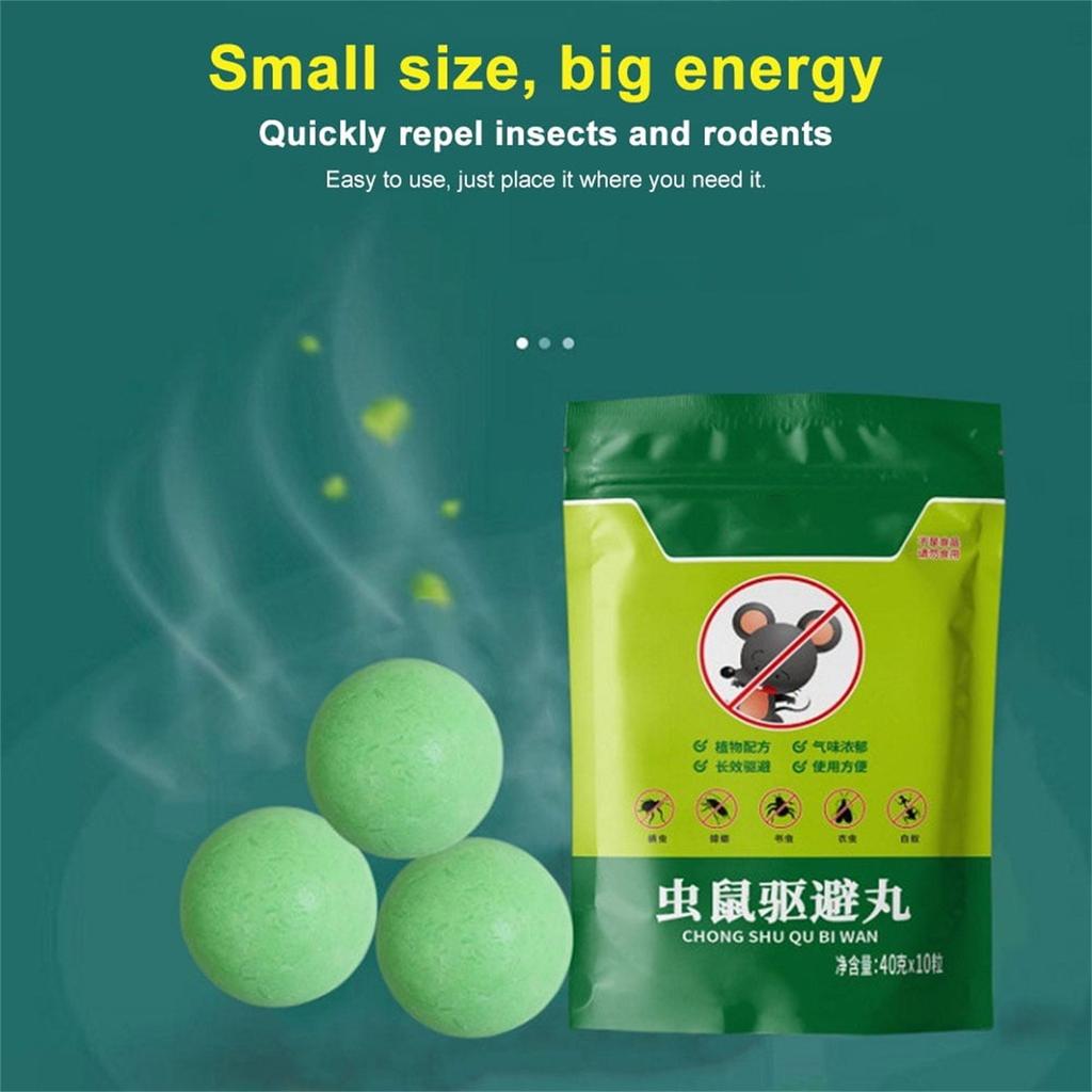 5/10/20PCS Natural Mouse-Repellent Ball With Peppermint Extract Rodent-Repellent