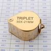 Лупа 30X 30X21Mm ювелирный золотой глазной инструмент ювелирная складная стеклянная лупа