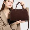 Cowhide Hand-held Crossbody Bag, Genuine Leather High-end Large-capacity Tote Bag