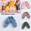 Quality Accessories 1/12 Clothes Pant Dolls Long Overalls Clothing Pants Accessories Long Jeans