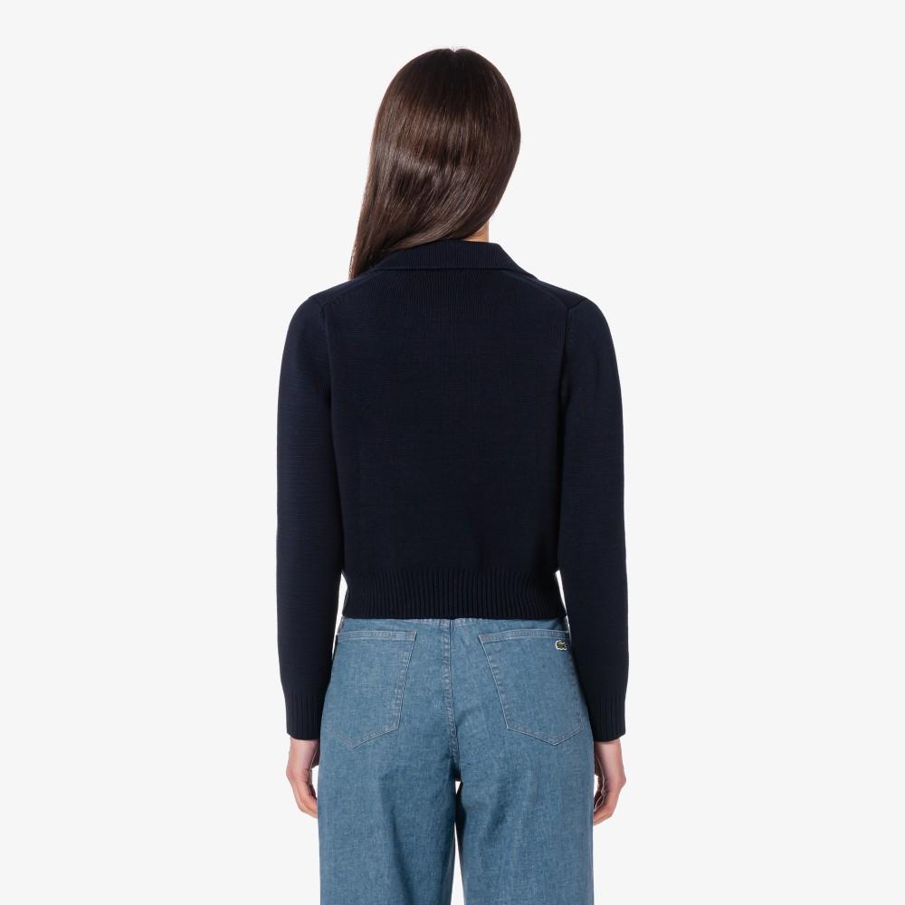 [lacoste] Women's Double Jacket-Style Cardigan AF190E-56GHDE