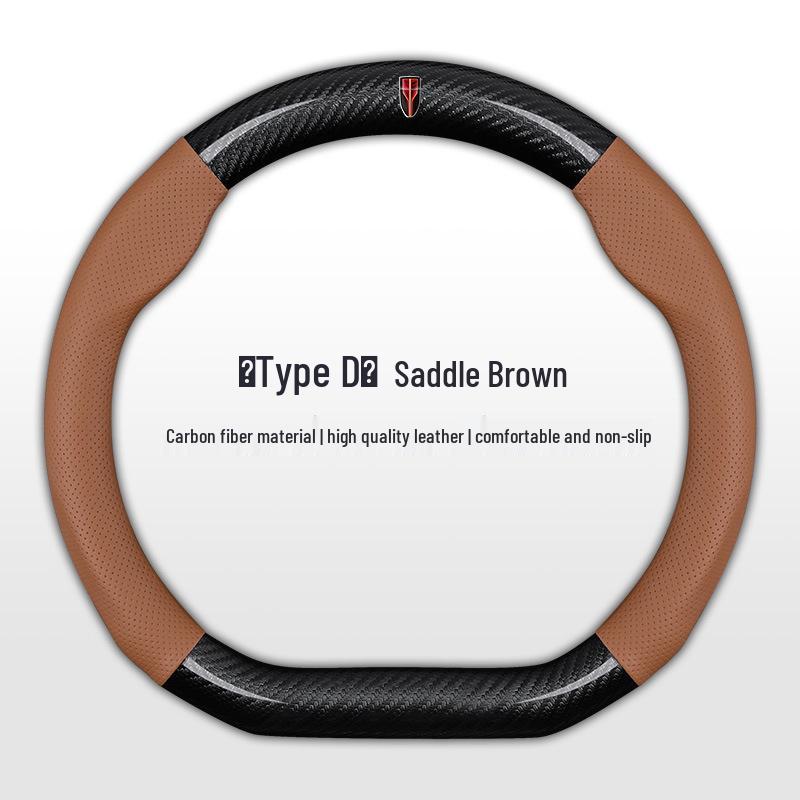 Adapts Hongqi Steering Wheel Cover for H5/H7/E-H9/HS7/HS5/HS3/EQM5 - Ultra-thin, All-Season, Universal Fit