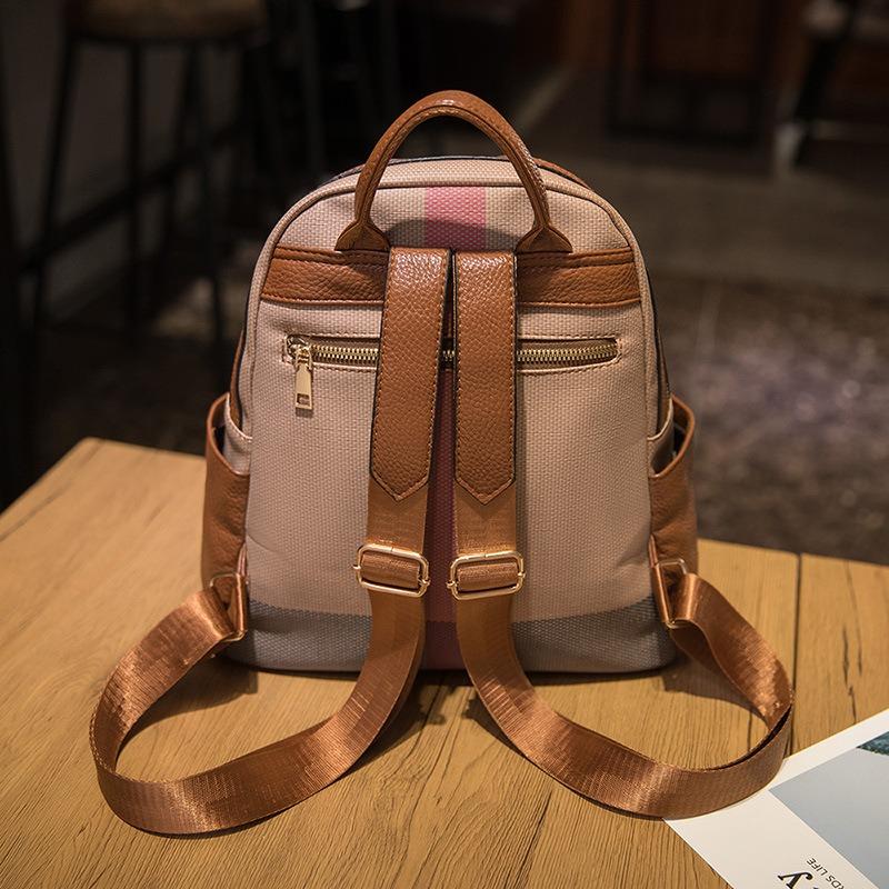 Сегодняшние популярные сумки женский новый рюкзак с клетчатым принтом универсальный повседневный женский рюкзак