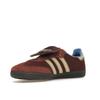 Wales Bonner x adidas Samba Нейлон Лисий Коричневый Унисекс Кроссовки Песочно-Бежевый Счастливый Синий IE0579