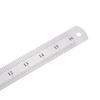uxcell Stainless Steel Ruler Set of 2, 40cm/16" Length X 1/28" Thickness X 1-1/7" Width, Inch and Metric Linear Measuring Tool for Woodworking, Painti