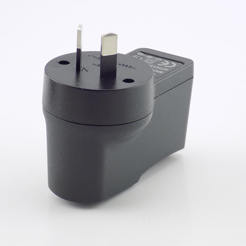 Адаптер для вилки AU Australia 5V 1A 2A 3A USB-зарядное устройство для дома, блок питания, дорожный адаптер переменного тока, зарядка, универсальный W28