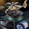 1Pc Car Air Freshener Solar Helicopter Decoration Mini Car Perfume Air Freshener Fragrance Car Airplane Ornament Car Accessories